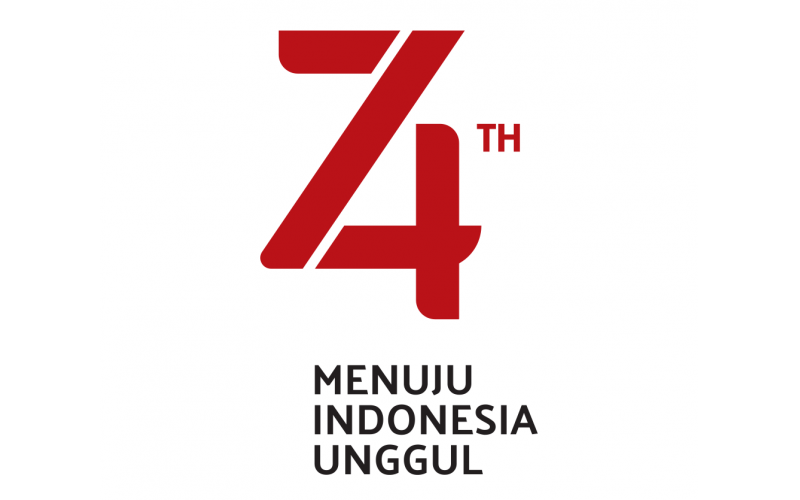 印尼共和国独立74周年识别标志设计欣赏